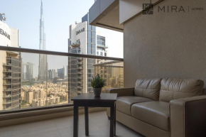 Mira Holiday Homes - Spacious and cosy 3 bedroom with Burj Khalifa view